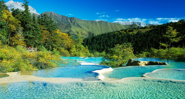 Jiuzhaigou Naturreservat