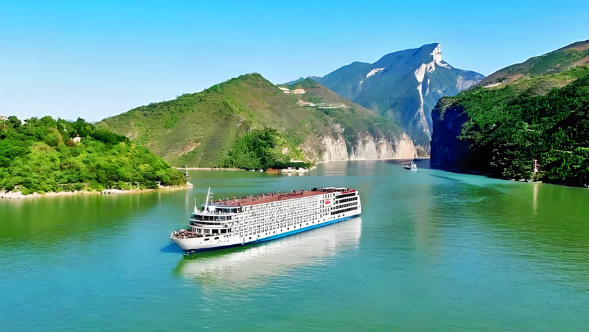 Qutang-Schlucht am Yangtze Fluss