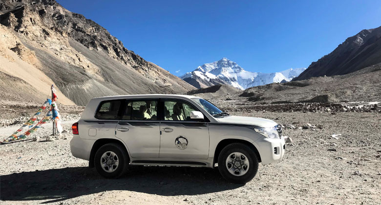 Kathmandu nach Tibet Everest Base Camp
