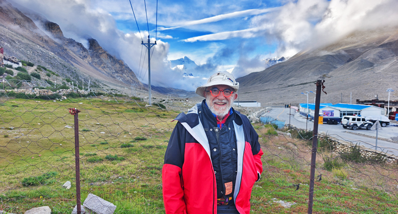 Senioren Everest Basislager Tibet