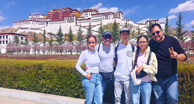 Potala-Palast in Lhasa, Wahrzeichen Tibets