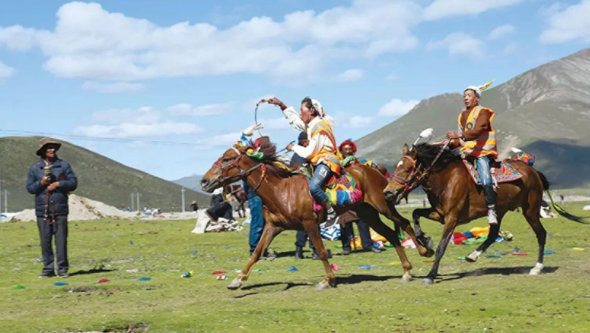  Gyantse Damar Festival Horse Racing