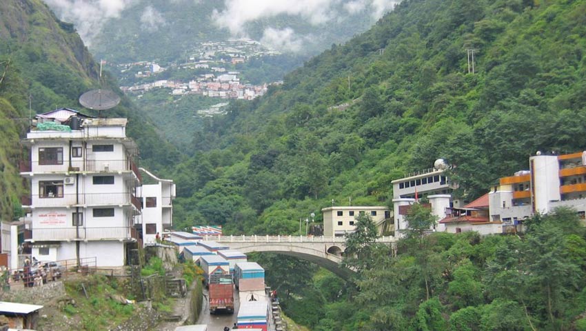 Kodari ist ein Grenzübergang von Nepal in die Autonome Region Tibet