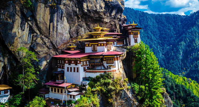 Tiger Nest Kloster in Bhutan