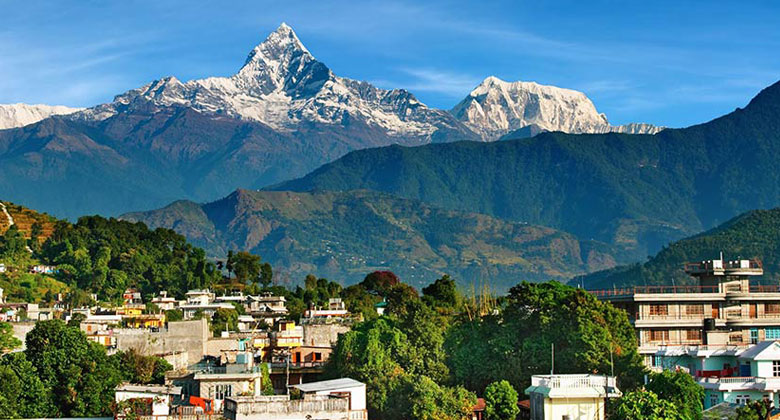 Landschaft in Nepal