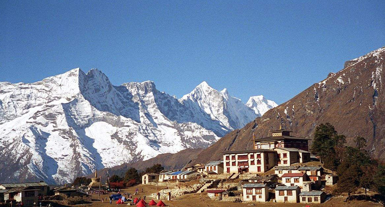 Der Namche Bazaar ist eine der Haupthaltestellen auf dem Weg zum Everest Base Camp