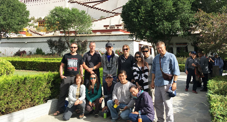 Potala Palast in Tibet