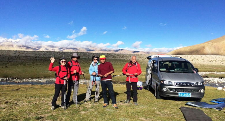 Wandern am Mount Everest