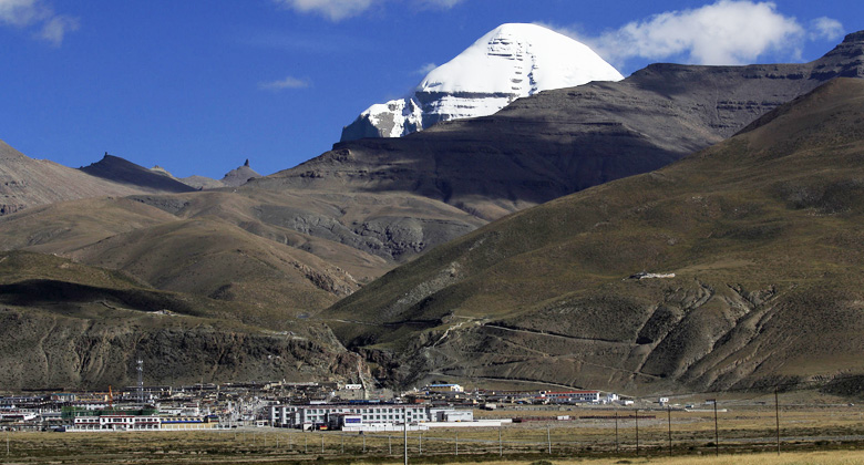 Darchen am Fu&szlig; des Mount Kailash
