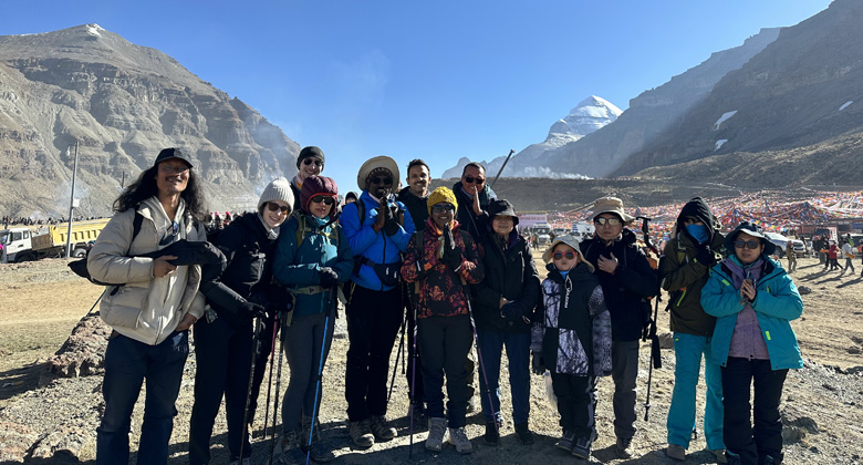 Saga-Dawa-Fest am Fu&szlig; des Mount Kailash