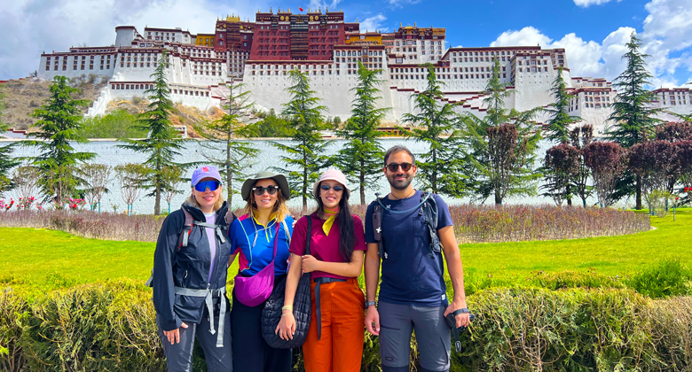 Lhasa Potala-Palastes
