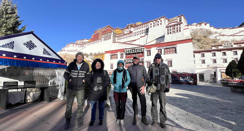 Im Winter den Potala-Palast besuchen