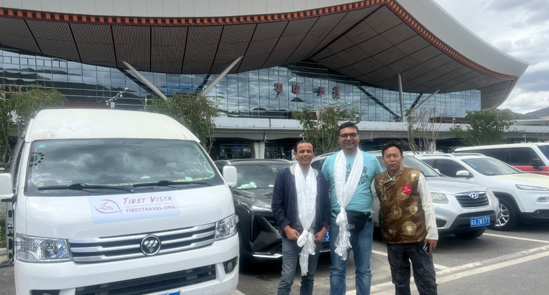 Flughafen Lhasa Gonggar abholen