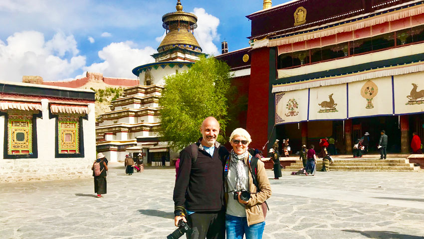 Gyantse Pelkor Kloster und Kumbum
