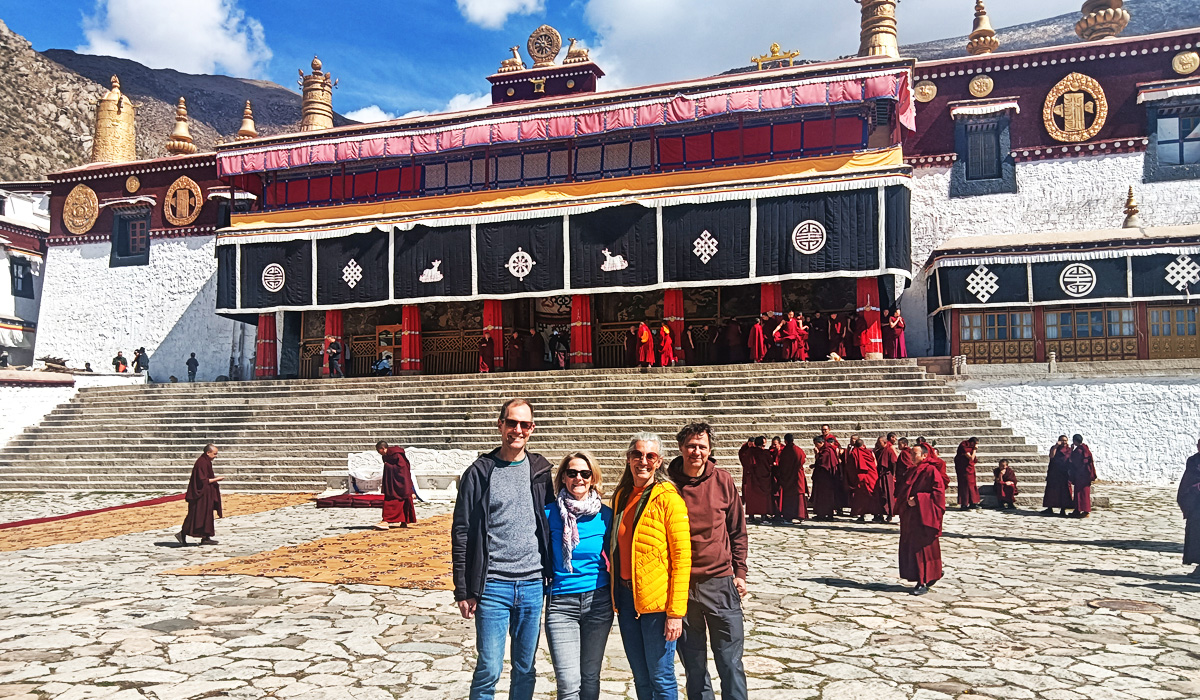 Besuch des Drepung-Klosters in Lhasa