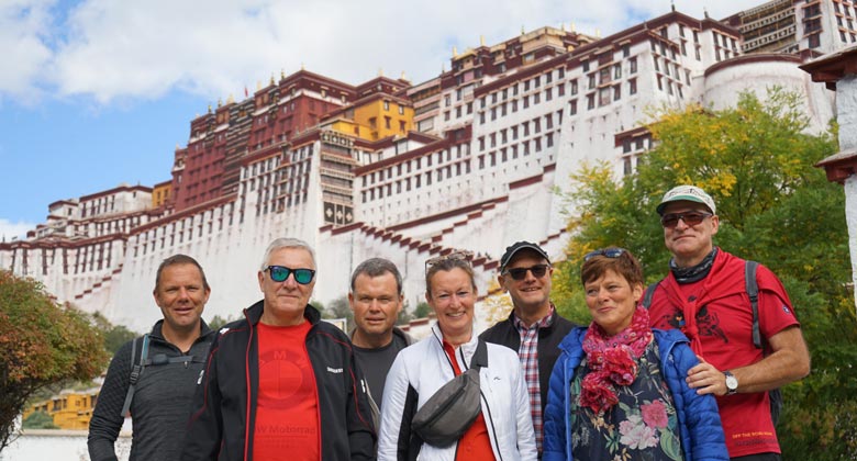 Potala Palast in Lhasa