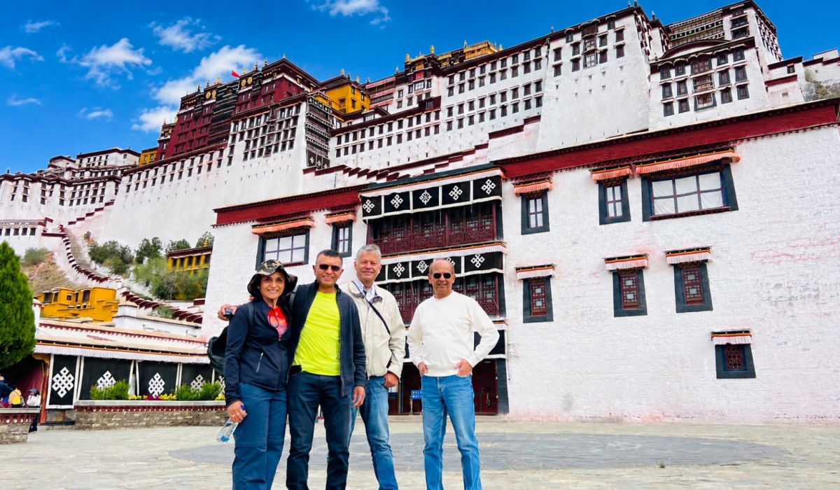 Potala-Palast in Lhasa Tibet