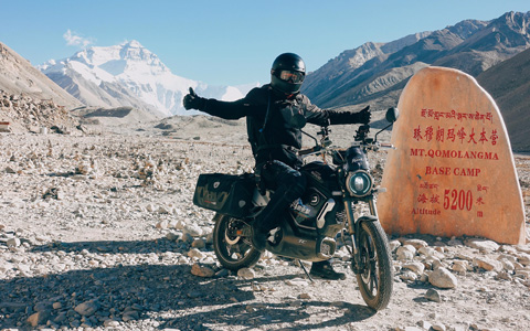 9-tägige Motorradreise von Lhasa zum Everest-Basislager (EBC): Bezwingen Sie den Himalaya auf zwei Rädern