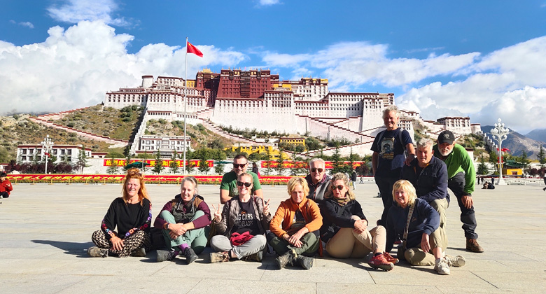 Der Potala-Palast in Lhasa