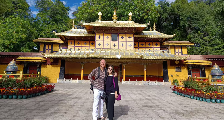 Norbulingka in Lhasa mit Gartenanlagen