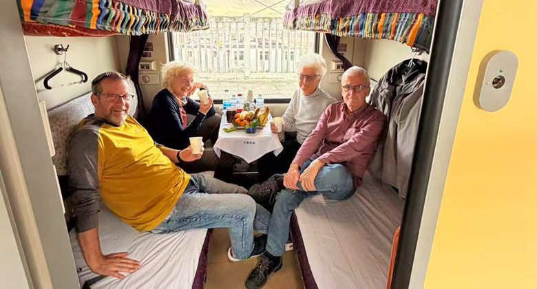 Komfortabler Soft-Sleeper-Platz im Tibet-Zug nach Lhasa