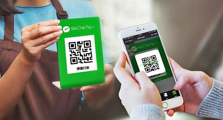 Bezahlen per QR-Code mit WeChat Pay