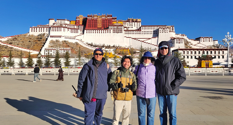 Potala-Palast im Winter besuchen