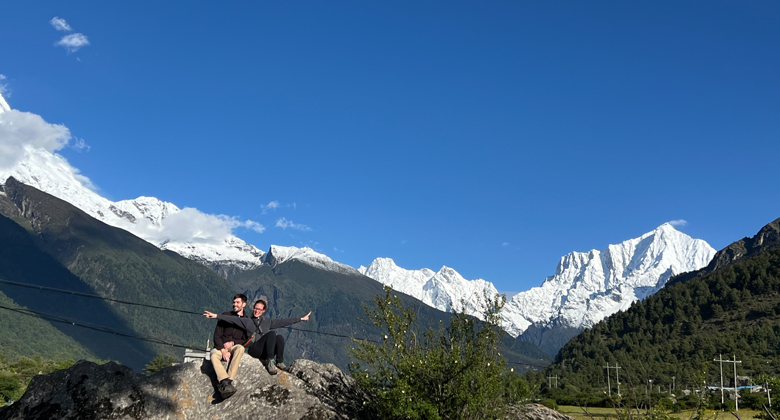 Gyirong-Tal an der Grenze zwischen Tibet und Nepal
