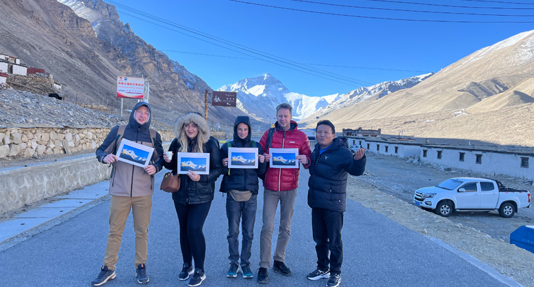 Tibet-Tour zum Everest-Basislager im Winter