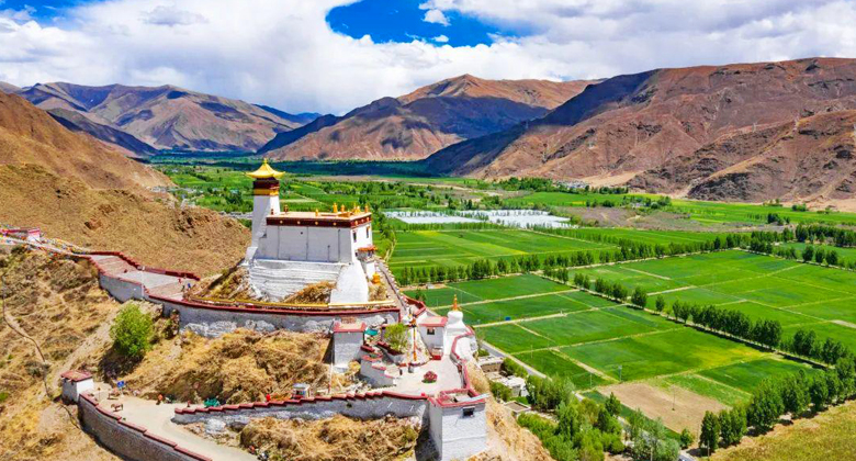 Yungbulakang-Palast in Tsedang Tibet