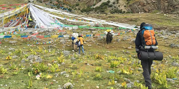 12 Tage Wanderung von Nyenchen Tanglha zu heilige See Namtso