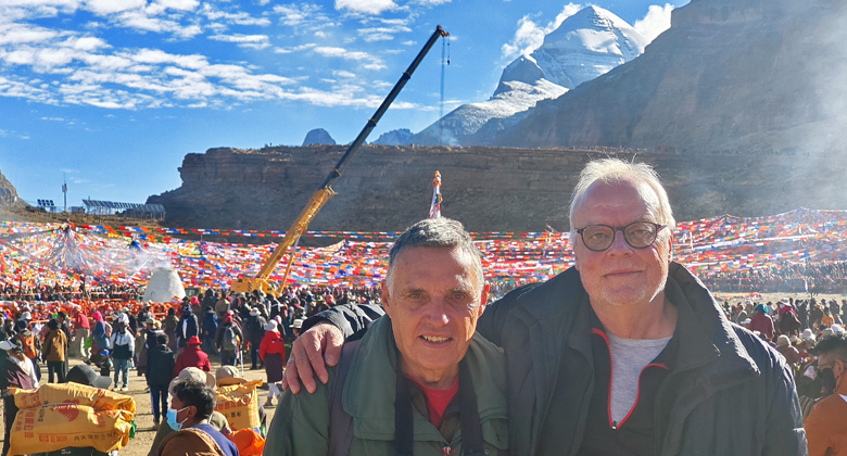 Saga-Dawa-Fest am Mount Kailash in Tibet