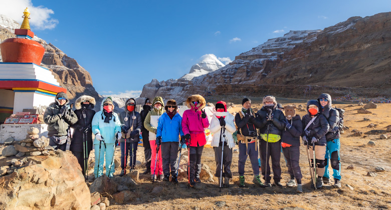 Trekkingtour zum Mount Kailash im April