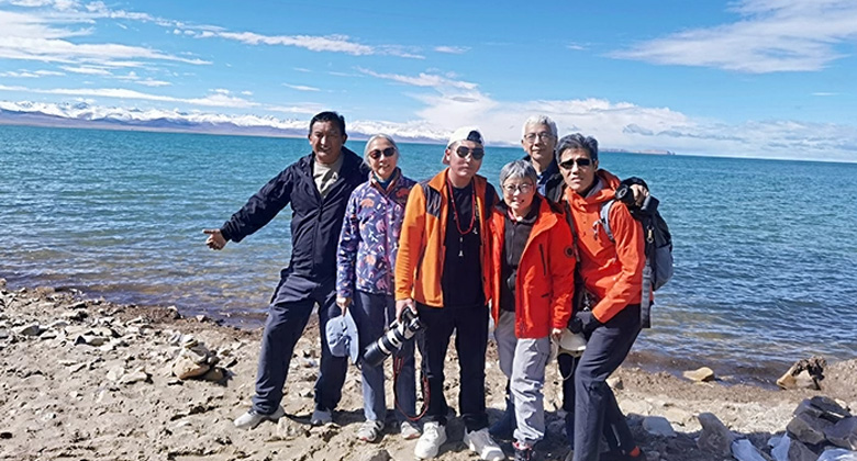 Namtso-See im Oktober