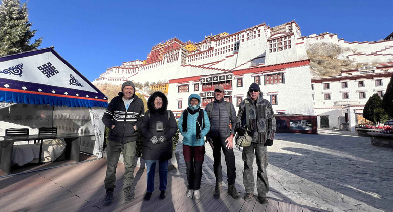 Potala-Palast in Tibet