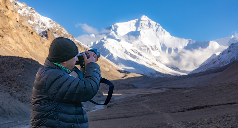 Im Winter bietet sich die beste Gelegenheit, den Mount Everest zu fotografieren