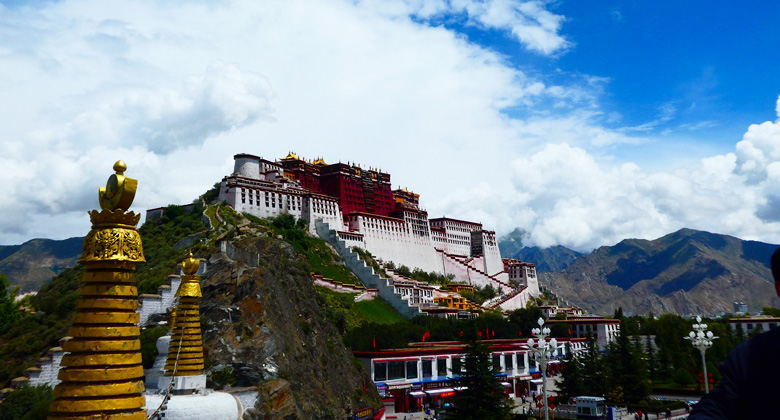 Potala-Palast in Lhasa UNESCO-Weltkulturerbe