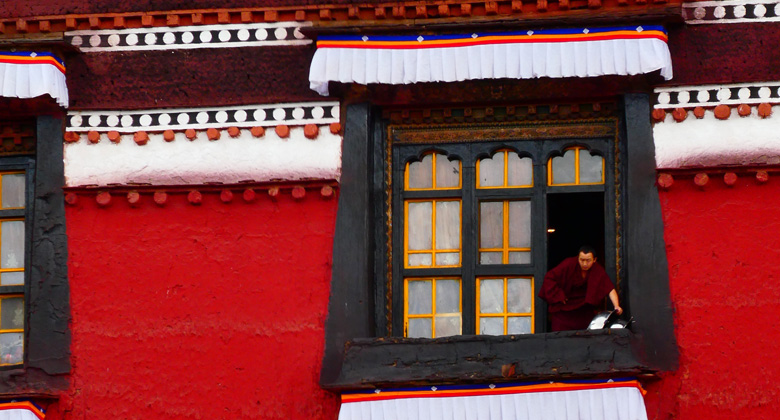 Tempelanlage des Tashilhunpo-Klosters in Shigatse