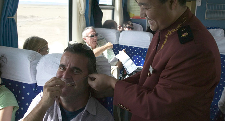 Einwegröhrchen für Höhenlage im Tibet-Zug
