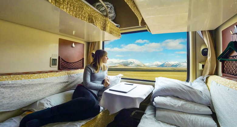 Soft sleeper im Tibet-Zug
