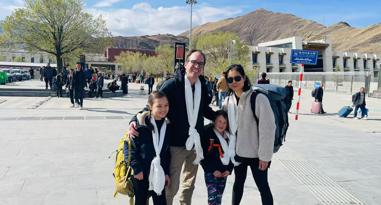 Tibet-Zugreise während der Hochsaison