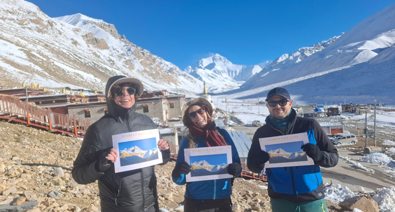 Rongbuk-Kloster &ndash; klassischer Aussichtspunkt auf den Mount Everest in Tibet