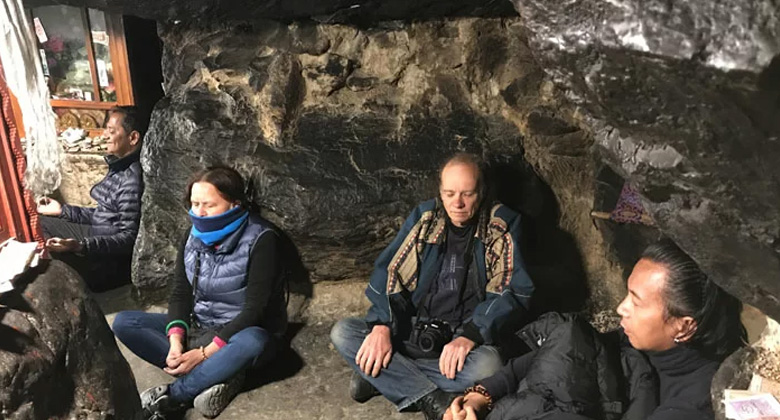 Meditationshöhle des Klosters Rongbuk