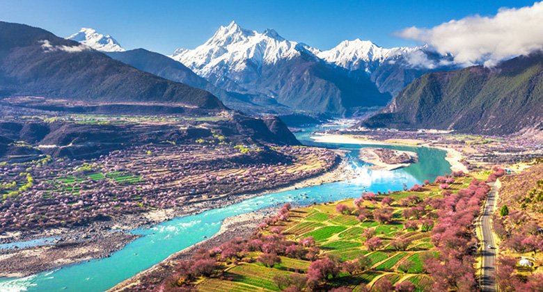 Yarlung-Tsangpo-Grand-Canyon &ndash; spektakul&auml;re Schluchtlandschaft in Nyingchi