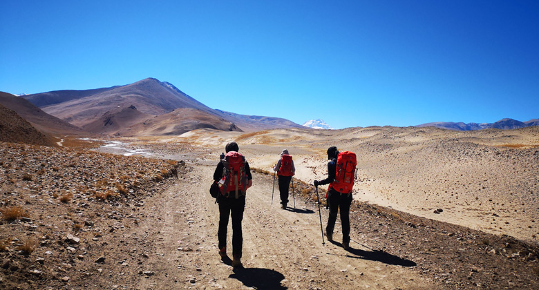 Trekking in Tibet im Fr&uuml;hling und Herbst: klare Tage und stabile Wetterbedingungen